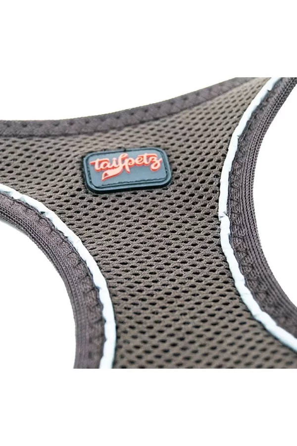 Tailpetz Air Mesh Köpek Göğüs Tasması XLarge 54x60 cm Brown