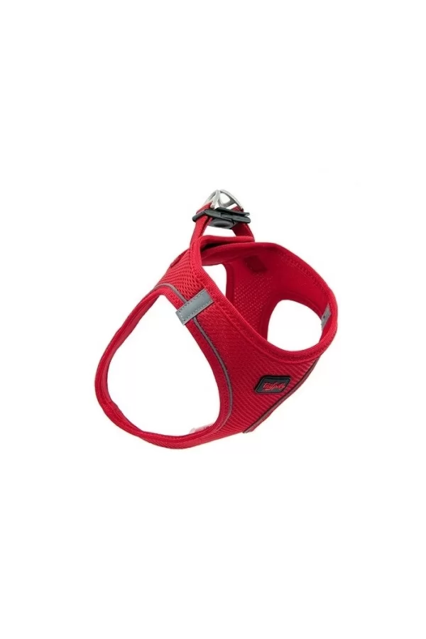 Tailpetz Air Mesh Köpek Göğüs Tasması XSmall 32x36 cm Kırmızı