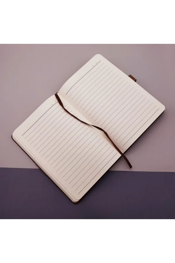 Tarihsiz Ajanda Defter Siyah Renk
