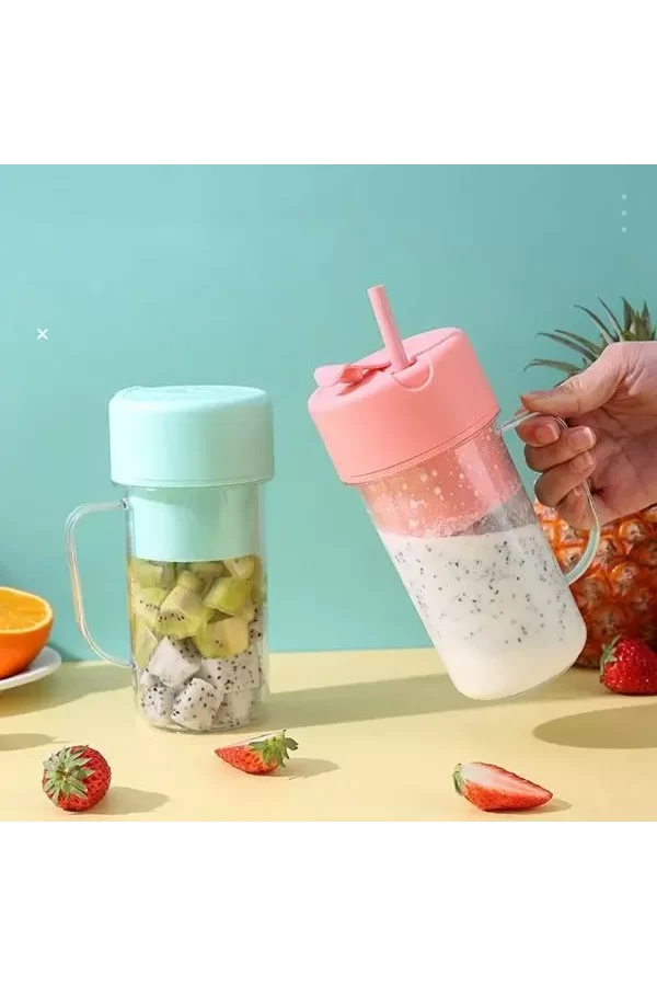 Taşınabilir Pipetli Bardak Blender