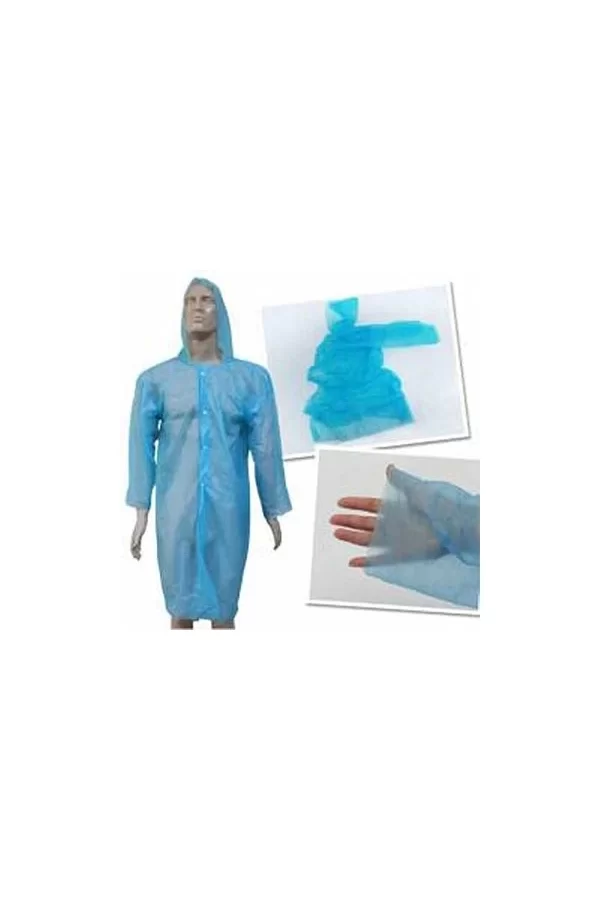 Tek Kullanımlık Çıtçıtlı Yağmurluk