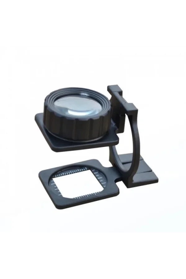Tekstilciler Için  Kumaş Kontrolü Büyüteç,katlanan, Metal 15x Büyütme