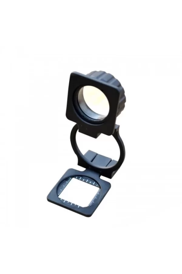 Tekstilciler Için  Kumaş Kontrolü Büyüteç,katlanan, Metal 15x Büyütme