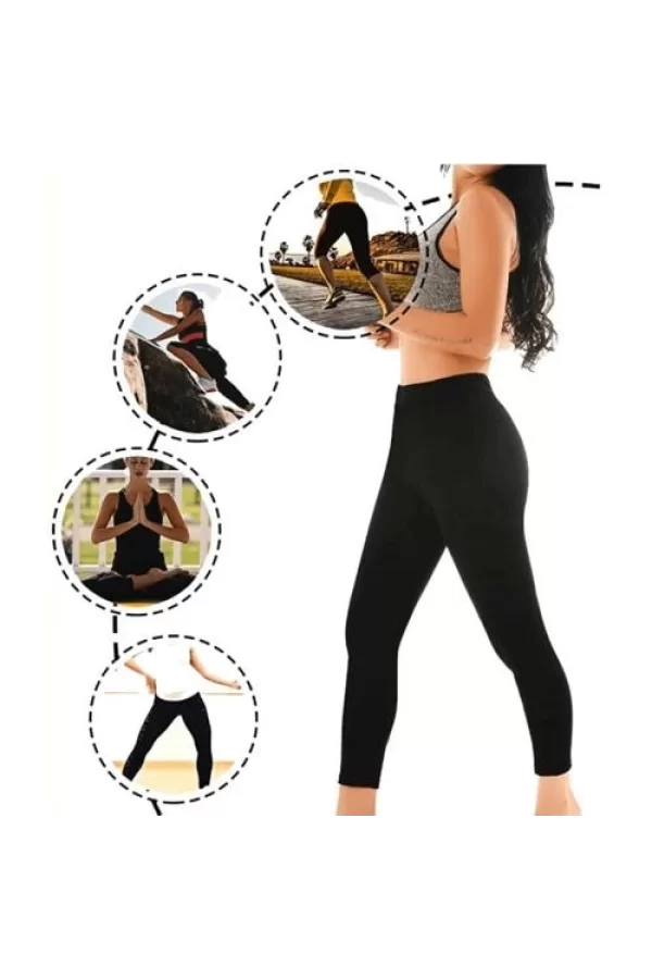 Termal Sauna Tayt + Atlet Takım ( Xxl )  Neotex Terletme Takımı