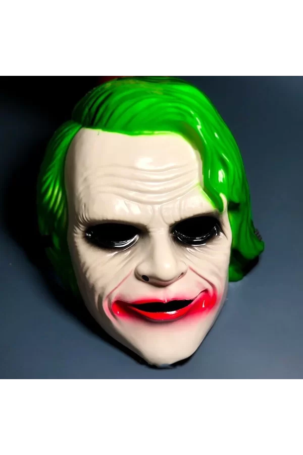 The Dark Knight Joker Maskesi Yeşil