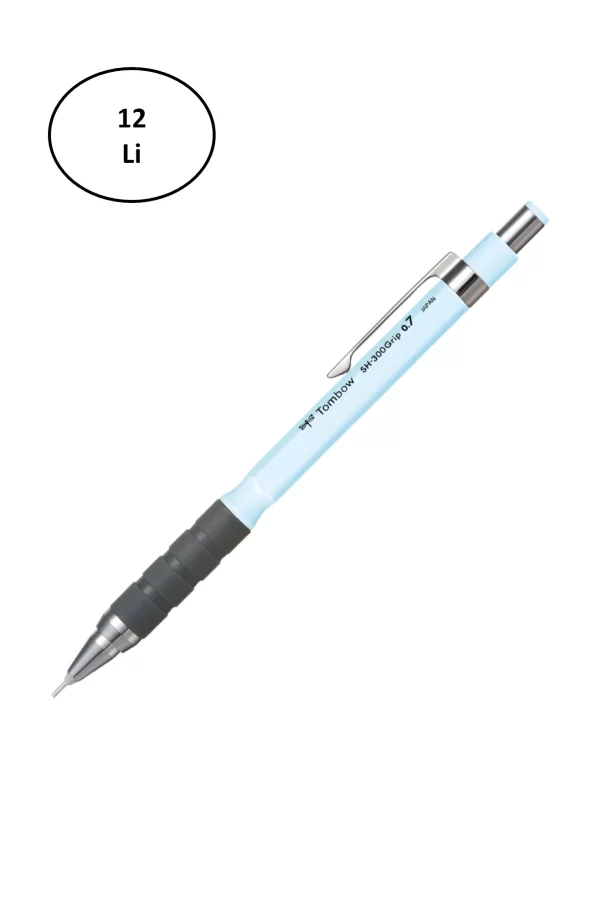 Tombow Sh-300 Versatil Kalem Grip 0.7 Mm Gök Mavisi 12li