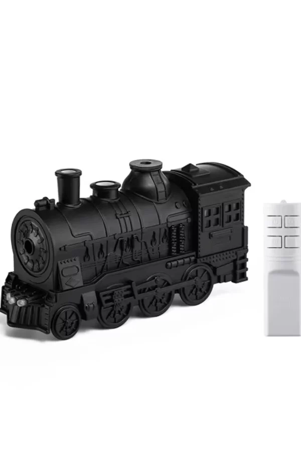 Tren Şeklinde Buharlı Oda Hava Nemlendirici Işık Buhar Makinesi Kumandalı