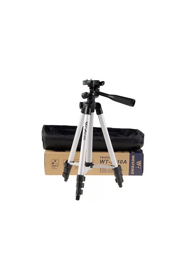 Tripod : Telefon Ve Kamera Tutucu Ayak + Telefon Tutucu - 105cm