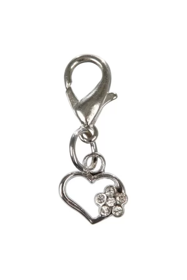 Trixie Kedi Köpek Boyun Tasma Süsü Kalp Ve Çiçek Desenli 16x12 mm