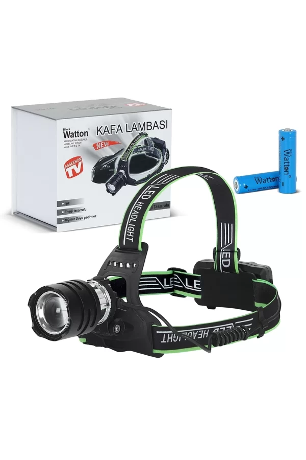 Tx6 Led Şarjlı Kafa Lambası  Wt-626