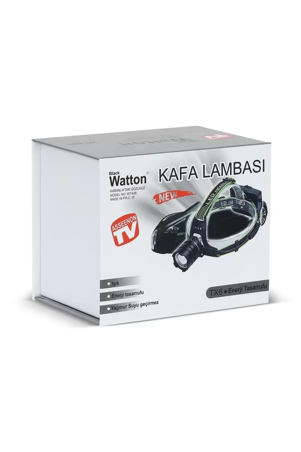 Tx6 Led Şarjlı Kafa Lambası  Wt-626