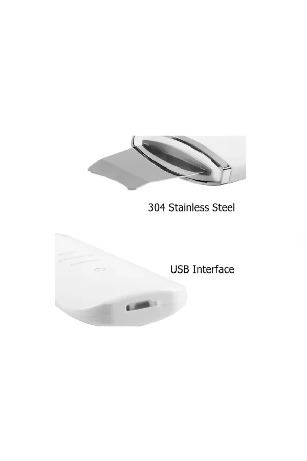 Ultrasonik Spatula Yüz Akne Giderici Siyah Nokta Temizleme Cihazı