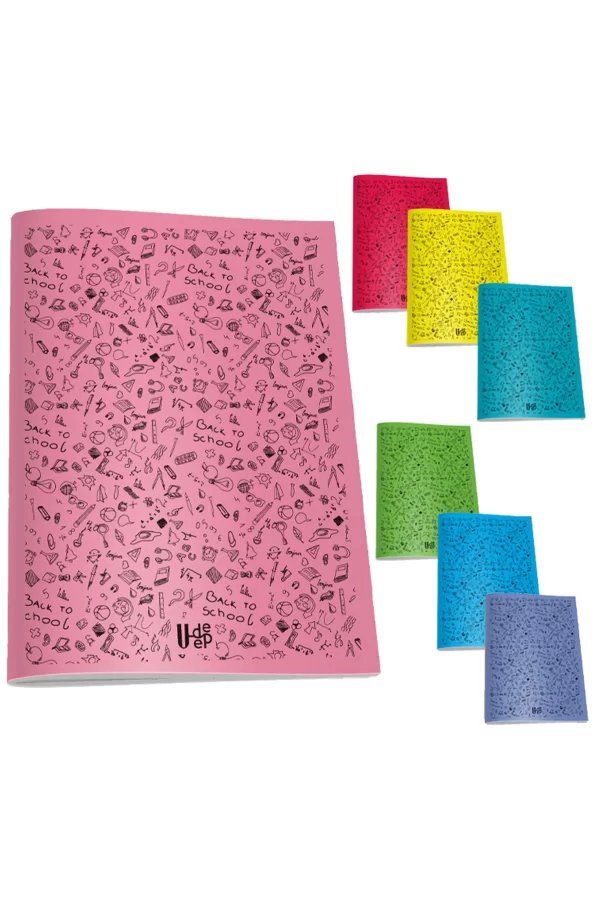 Umut U-Deep A4 Pp Kapak Defter 80 Yaprak Çizgili 12li