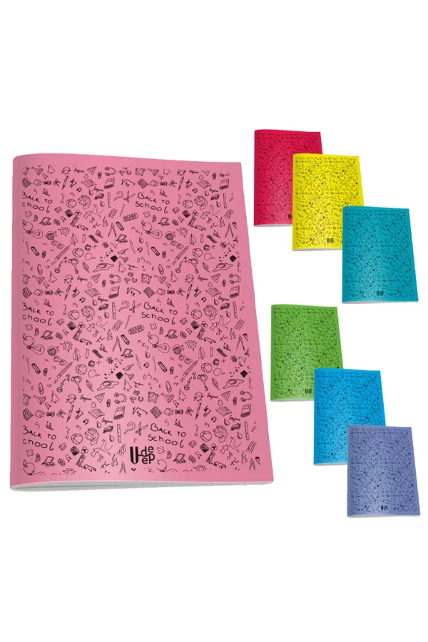 Umut U-Deep A5 Pp Kapak Defter 40 Yaprak Kareli 12li