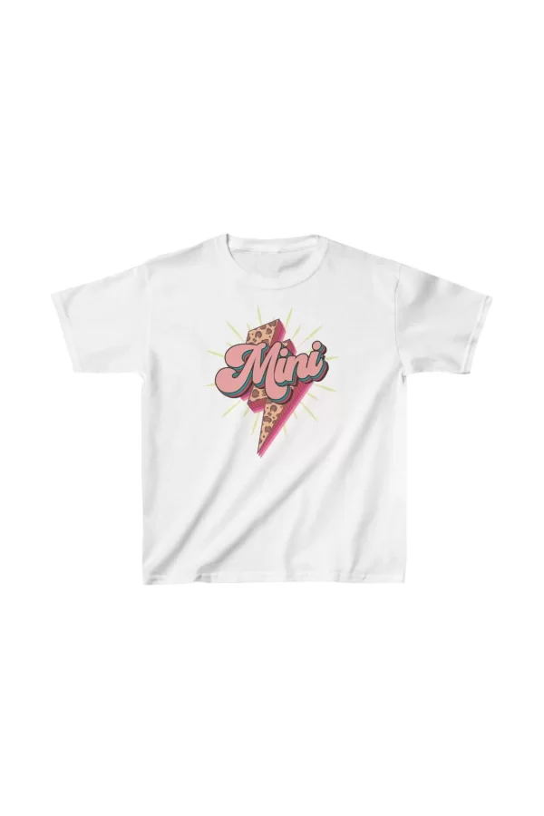 Luz&Pos Unisex Çocuk Baskılı T-shirt - Beyaz