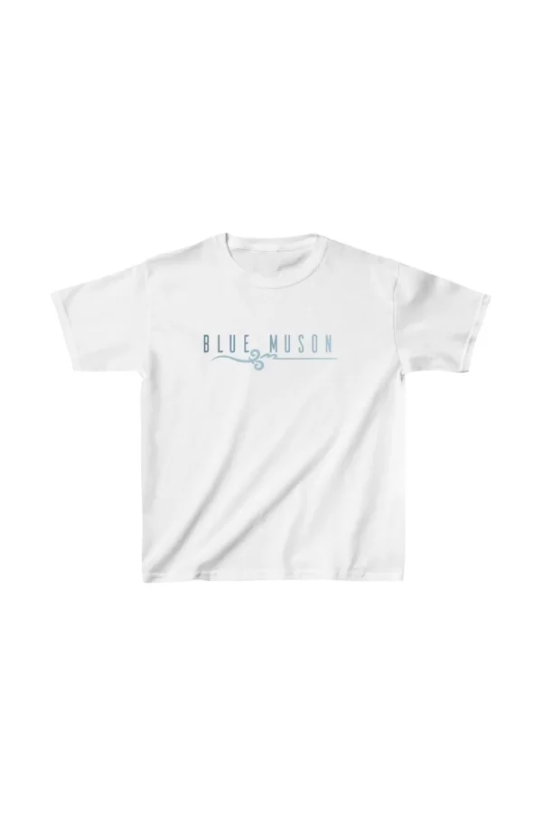 Luz&Pos Unisex Çocuk Baskılı T-shirt - Beyaz