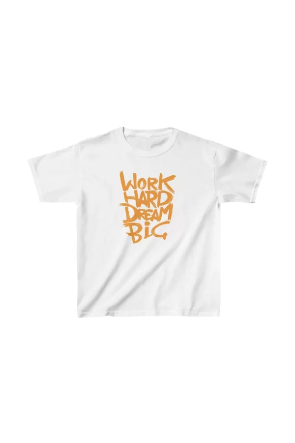 Luz&Pos Unisex Çocuk Baskılı T-shirt - Beyaz