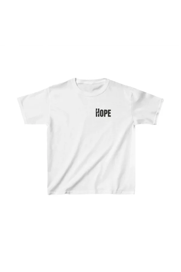 Luz&Pos Unisex Çocuk Baskılı T-shirt - Beyaz