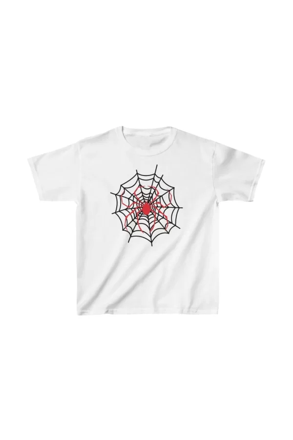 Luz&Pos Unisex Çocuk Baskılı T-shirt - Beyaz