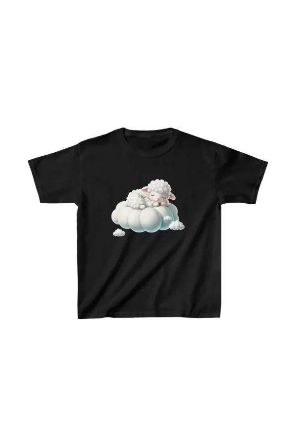 Luz&Pos Unisex Çocuk Baskılı T-shirt - Siyah
