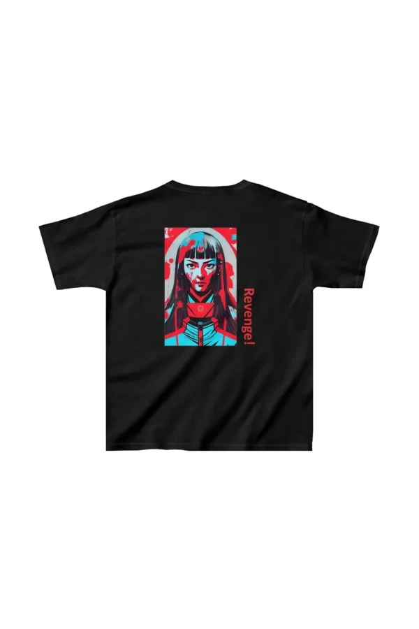 Luz&Pos Unisex Çocuk Baskılı T-shirt - Siyah