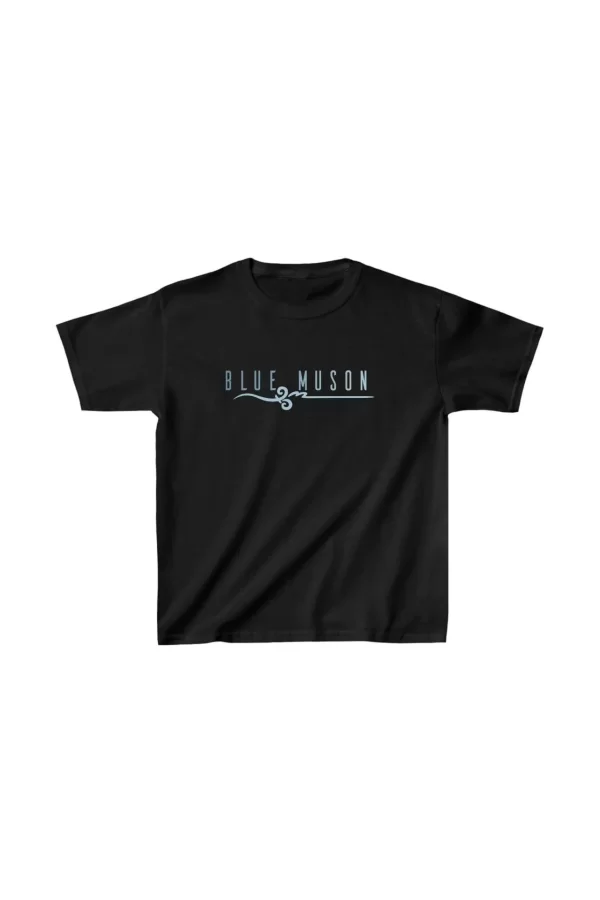 Luz&Pos Unisex Çocuk Baskılı T-shirt - Siyah