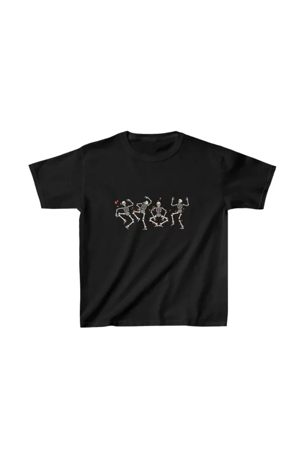 Luz&Pos Unisex Çocuk Baskılı T-shirt - Siyah