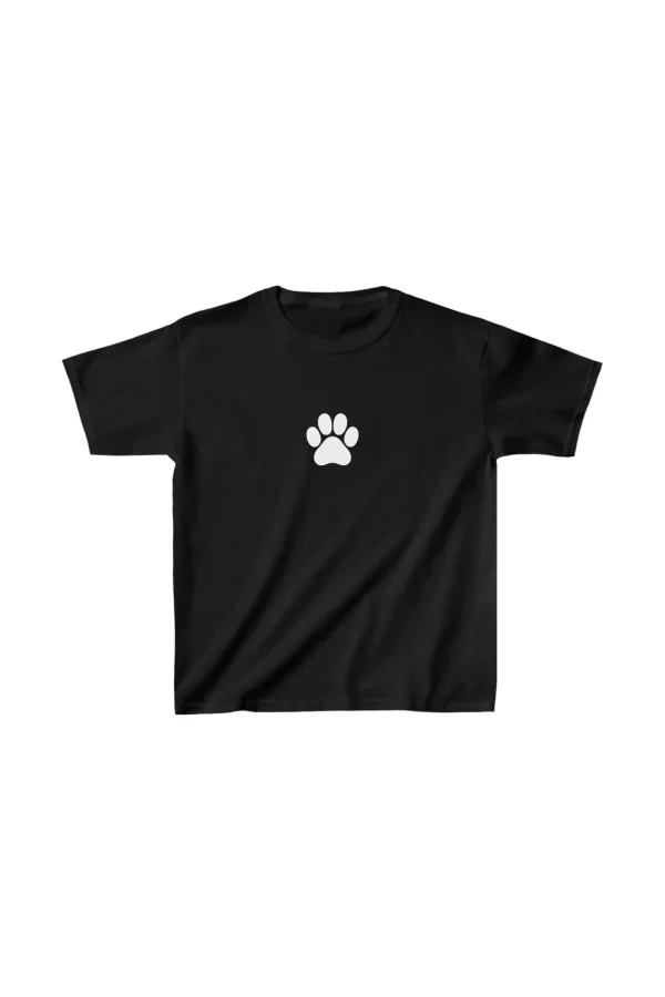 Luz&Pos Unisex Çocuk Baskılı T-shirt - Siyah