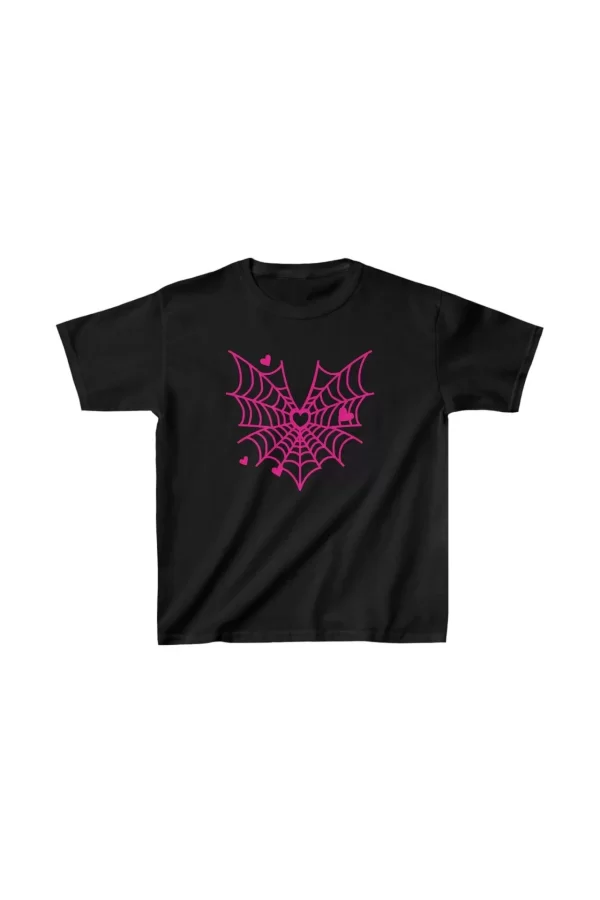 Luz&Pos Unisex Çocuk Baskılı T-shirt - Siyah