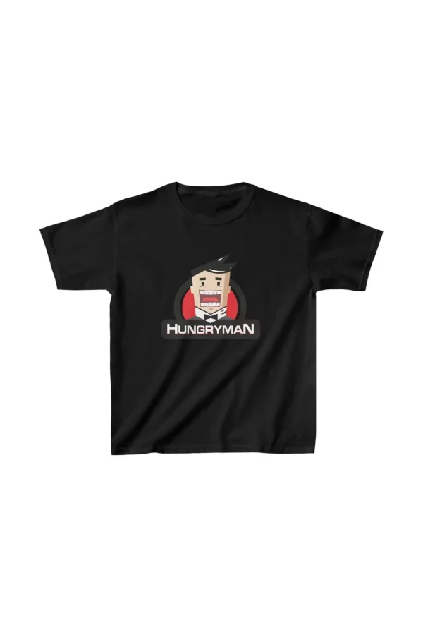 Luz&Pos Unisex Çocuk Baskılı T-shirt - Siyah