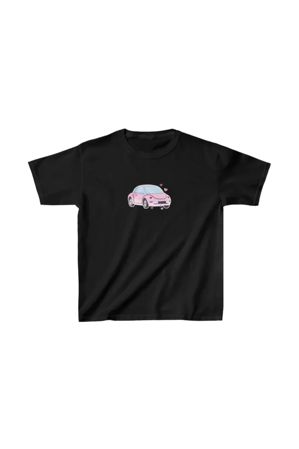 Luz&Pos Unisex Çocuk Baskılı T-shirt - Siyah