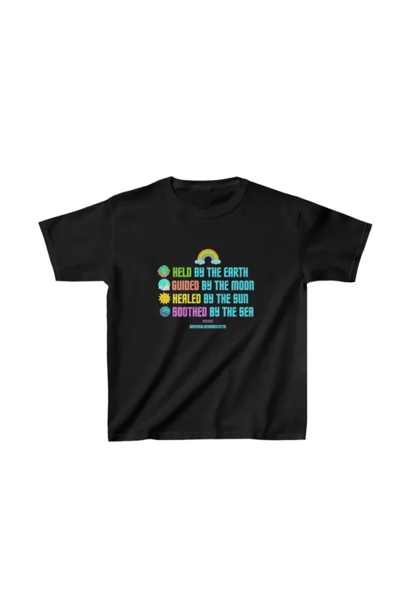 Luz&Pos Unisex Çocuk Baskılı T-shirt - Siyah