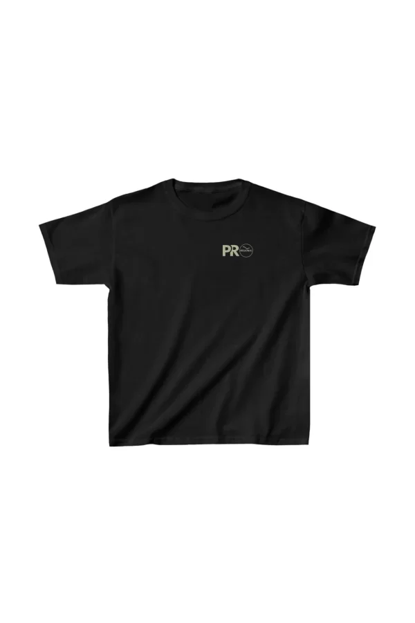 Luz&Pos Unisex Çocuk Baskılı T-shirt - Siyah