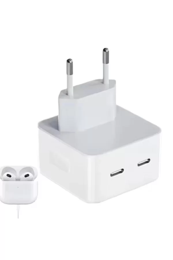 Usb Portu Hızlı Şarj Aleti Taşınabilir Pd 3.0 35w Cep Telefonu Şarj Adaptörü Usb-c Port