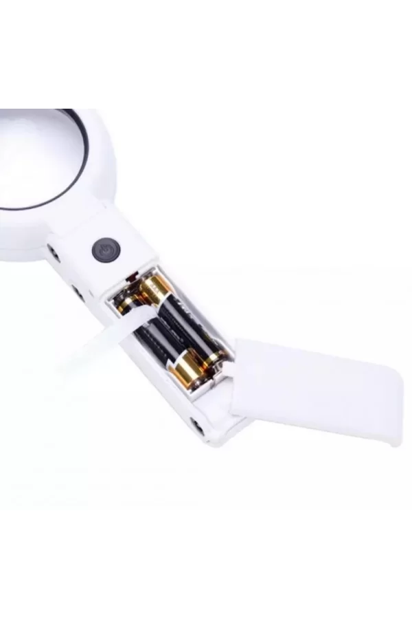 Usb Şarj Edilebilir Katlanabilir 3.510x Büyüteç 8 Ledli Masa Ve Eliçin  Taşınabilir Büyüteç Fs90rc