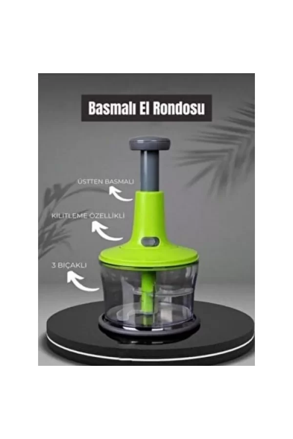 Üstten Basmalı Pratik El Rondosu