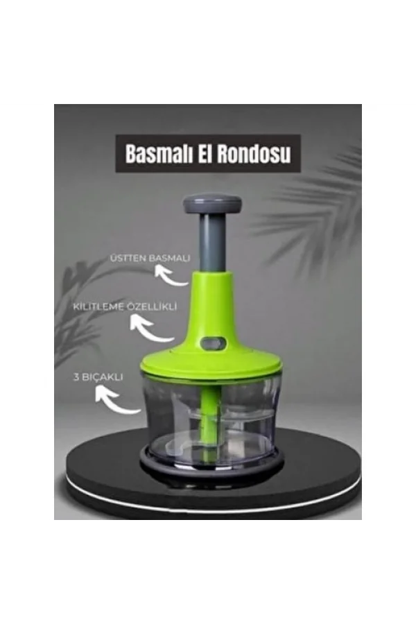 Üstten Basmalı Pratik El Rondosu