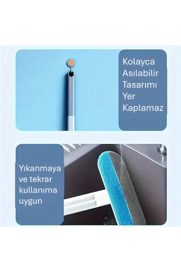 Uzun Saplı Evcil Hayvan Tüy Temizleme Fırçası