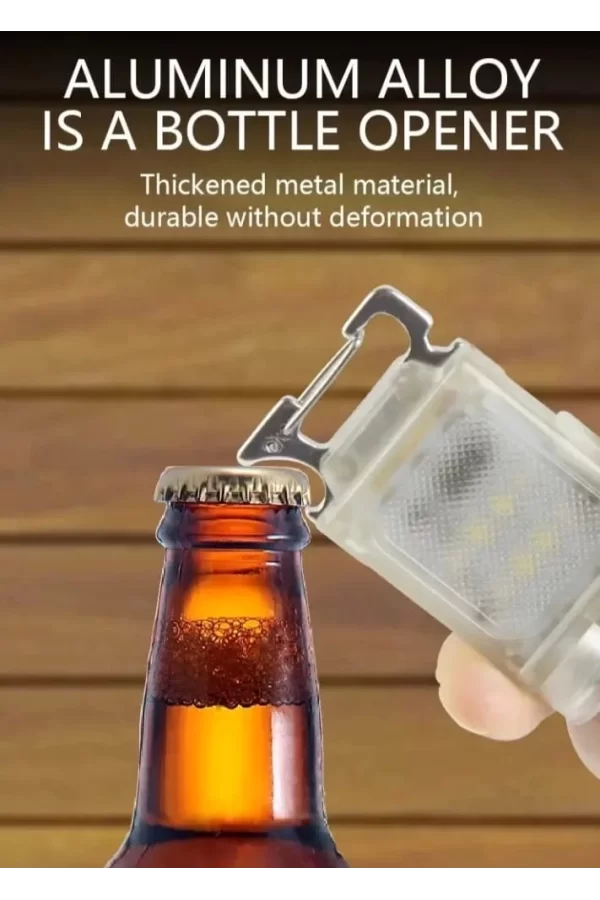 V15 Edc El Feneri 1200lm Anahtarlık Işık Tip-c Şarj Edilebilir Taşınabilir Mini Torch Mıknatıs Klips Ile Kamp Cep Fener