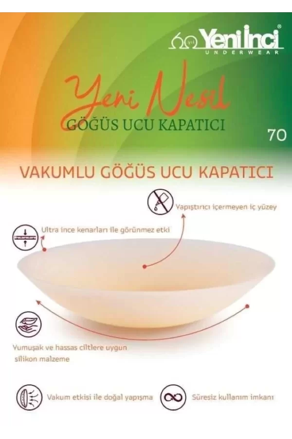 Vakumlu Göğüs Ucu Kapatıcı