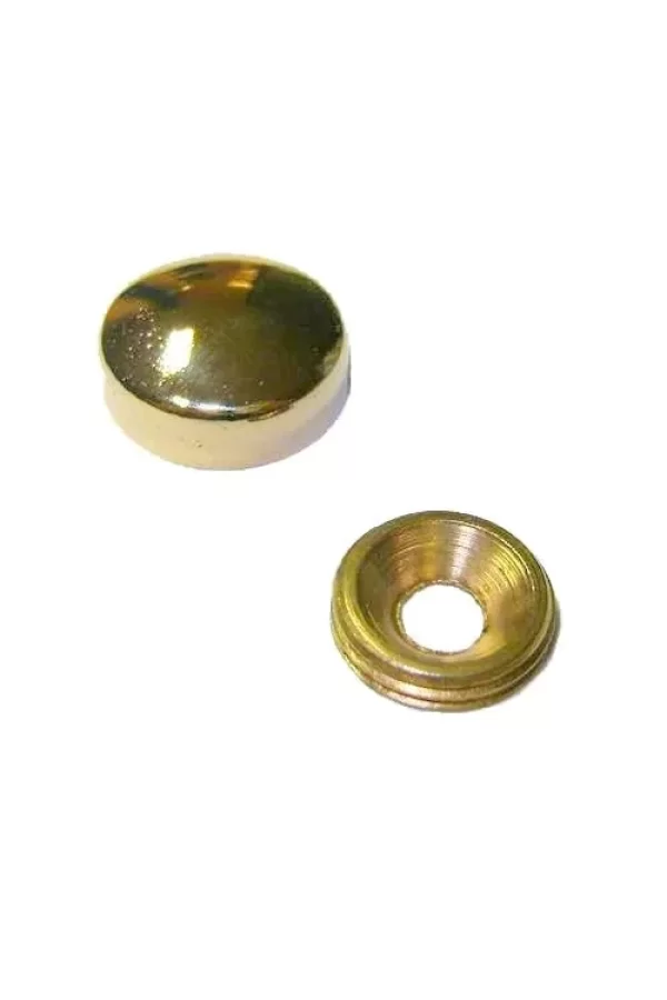 Vida Kapama Kapağı 20 Mm, Sarı - 10 Adet