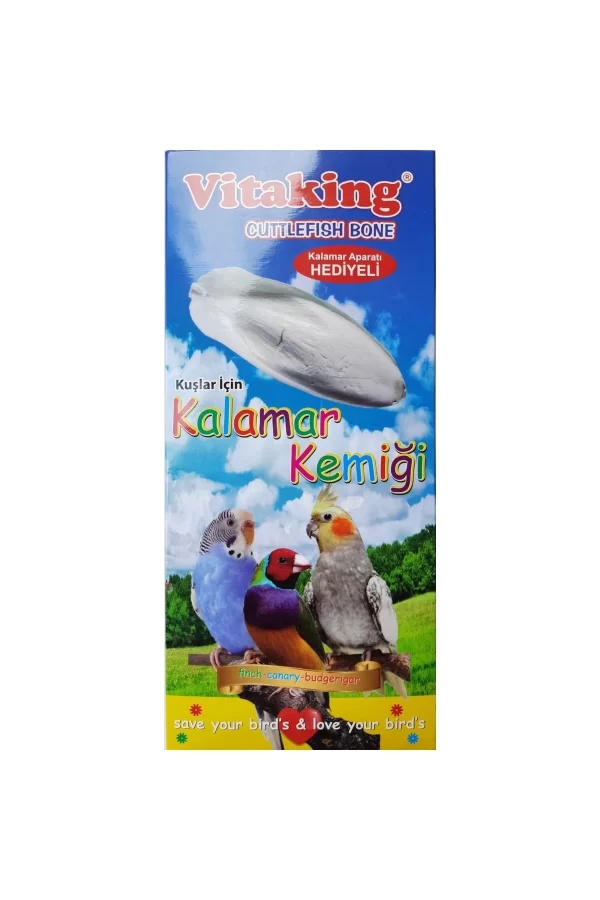 Vitaking Kalamar Kemiği  + Kafes Aparatı ( 2 Adet )