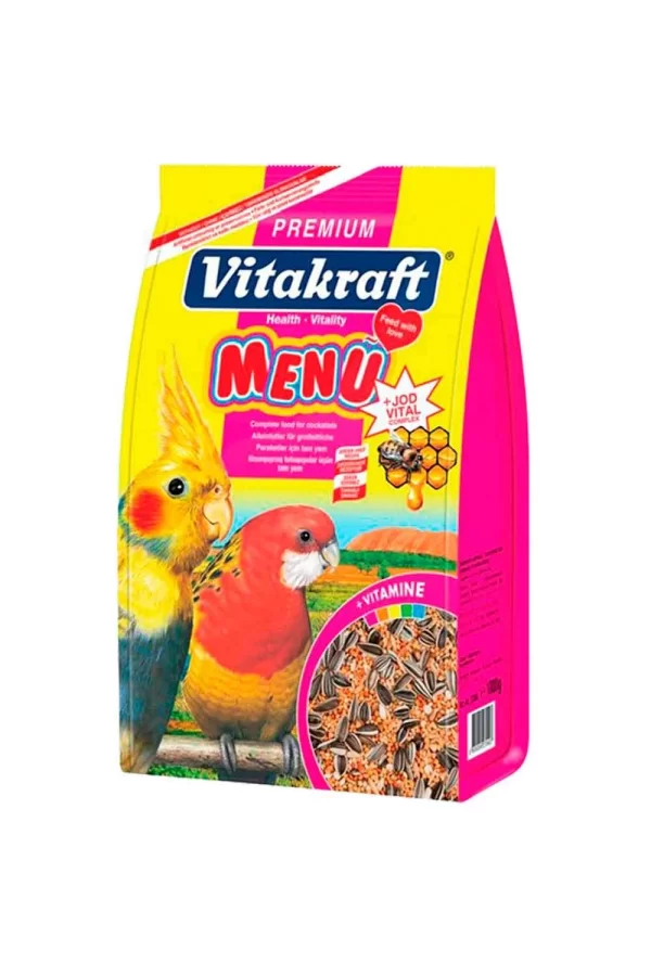 Vitakraft Menu,Jod Vital Complex Premium Paraket Yemi 1 Kg