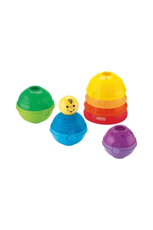 W4472 Fisher-price® Numaralı Kaplar / Sıralama Ve Şekil Ayırma Oyuncakları