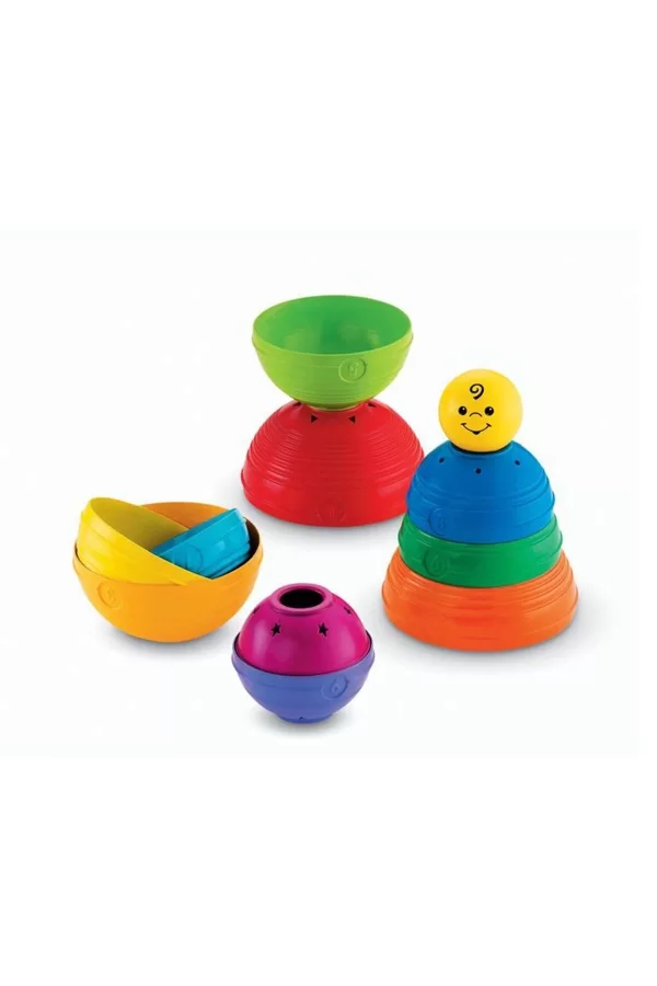 W4472 Fisher-price® Numaralı Kaplar / Sıralama Ve Şekil Ayırma Oyuncakları
