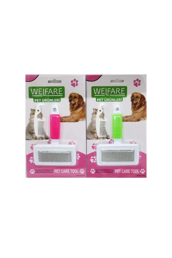 Walfare Fosforlu Kedi Köpek Tarağı 5x9 cm - 14 cm