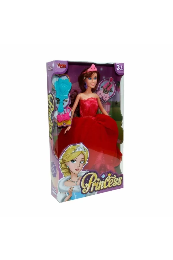 Wg-66796  Aksesuarlı Prenses Bebek 29 Cm - Vardem Oyuncak