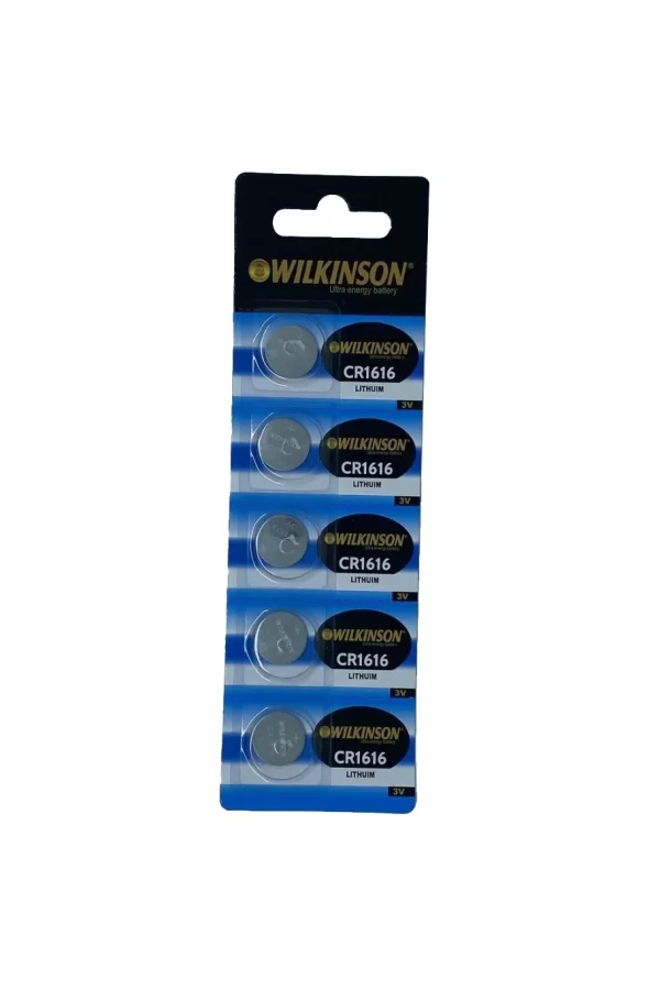 Wılkınson 1616 3v Lityum Düğme Pil 5li Paket