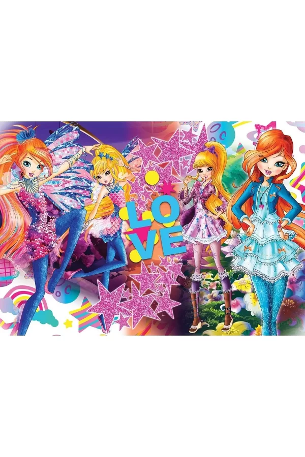Wınx113 Ks Winx / 200 Parça Puzzle