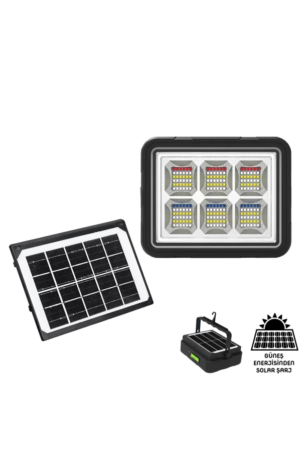 Wison 150w Güneş Enerjili Solar Kamp Feneriprojektör (ws-5570)